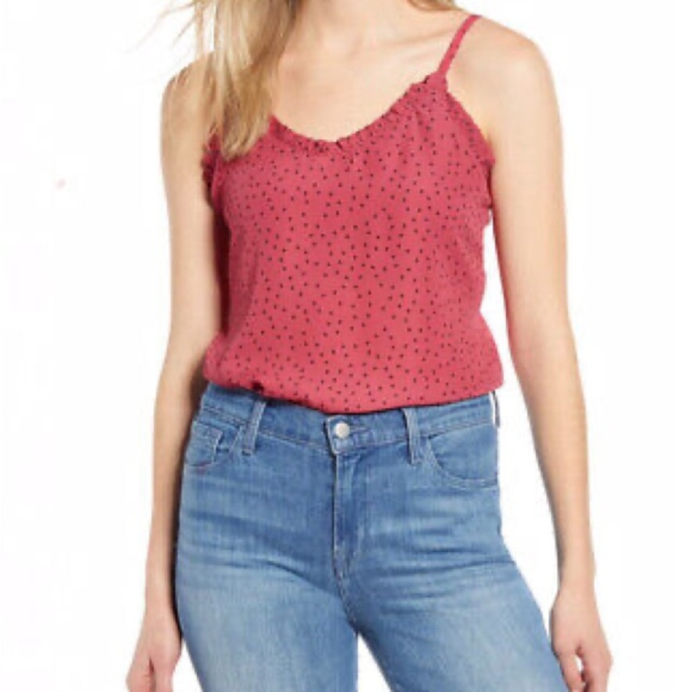 Polka dot tank